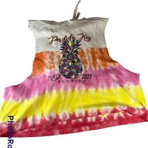 Women’s bloom + POP Perdido Key Florida Sleeveless Hoodie, L